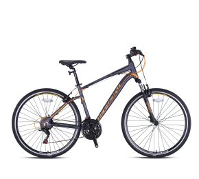 KRON TX 75 28 21SP M DISC MATT LIGHT GREY-ORANGE/BLACK